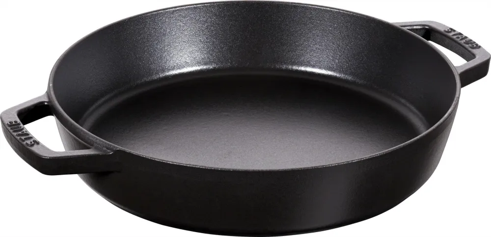 Staub Paellapan 34 cm - zwart