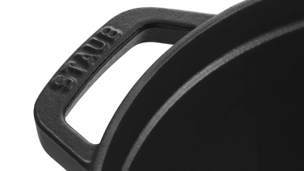 Staub Ronde stoofpot 30 cm Zwart