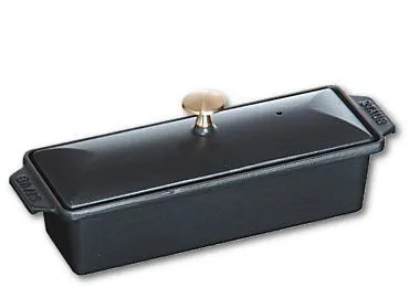 Staub Terrine 30 x 11 cm - zwart