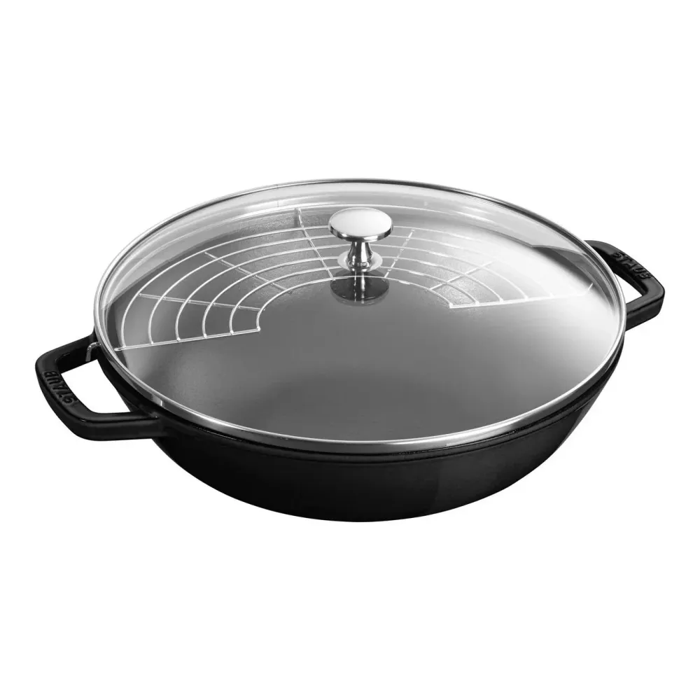 Staub Wok 30cm Zwart