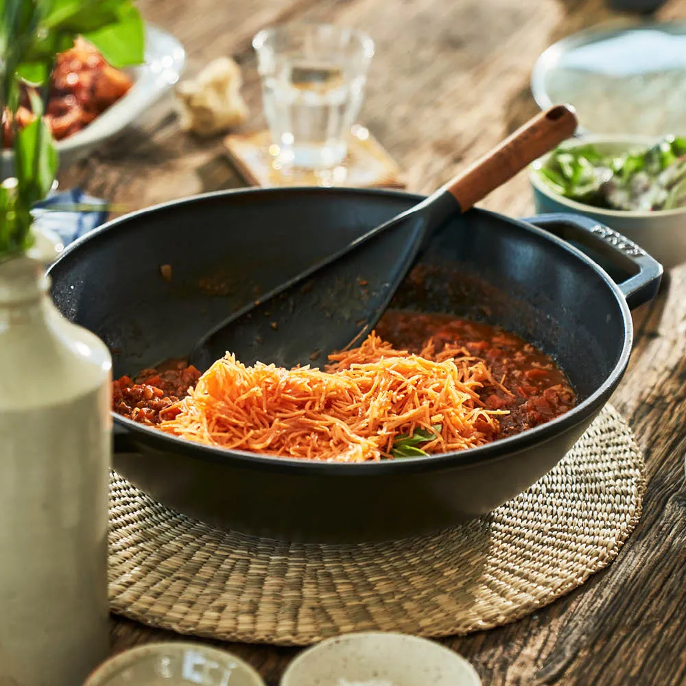 Staub Wok 30cm Zwart