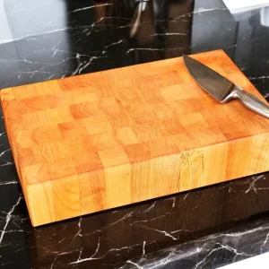 Stirnholz Hackblock - Kirschbaum