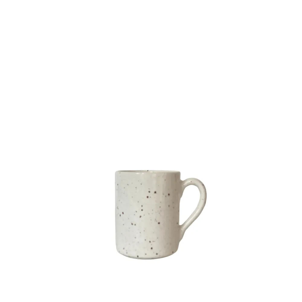Stock Antwerpen Espresso kop Wit Spikkel