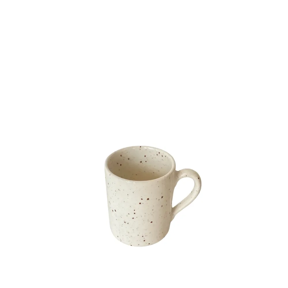 Stock Antwerpen Espresso kop Wit Spikkel