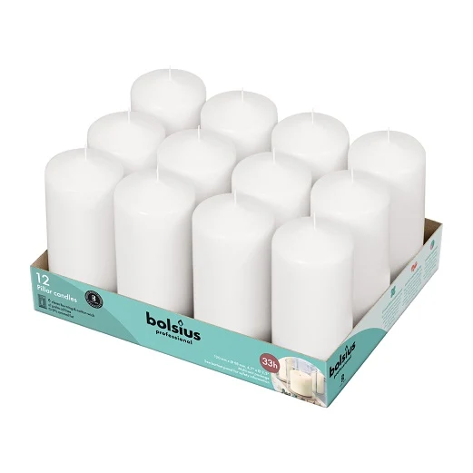 Stompkaars 58x120 wit 12 st. -