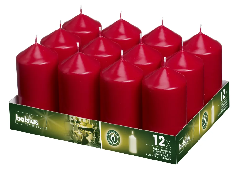 Stompkaars 68x130 velvet red 6 stuks -