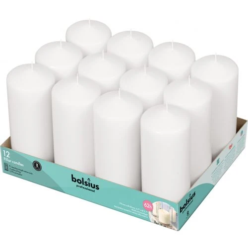Stompkaars 68x168 wit 12 stuks -