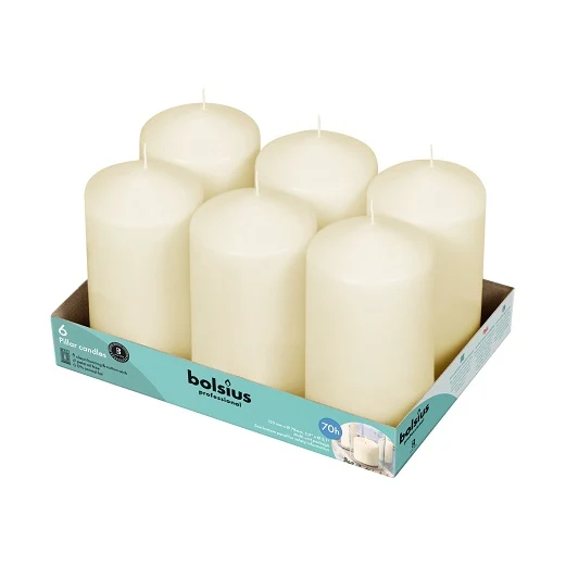 Stompkaars 78x150 ivoor 6 stuks -