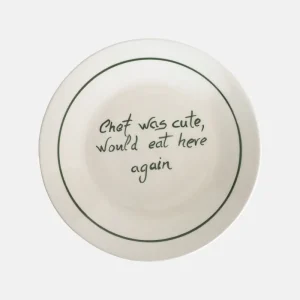 Studio Noticed Bord "Chef was cute, would eat here again"