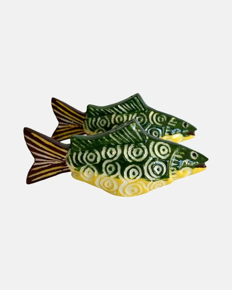 Studio Noticed Salt & Pepper Shakers Fish