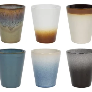 Studio Tavola Cappuccinokopjes - Koffiebekers - Storm - 310 ml - 6 stuks