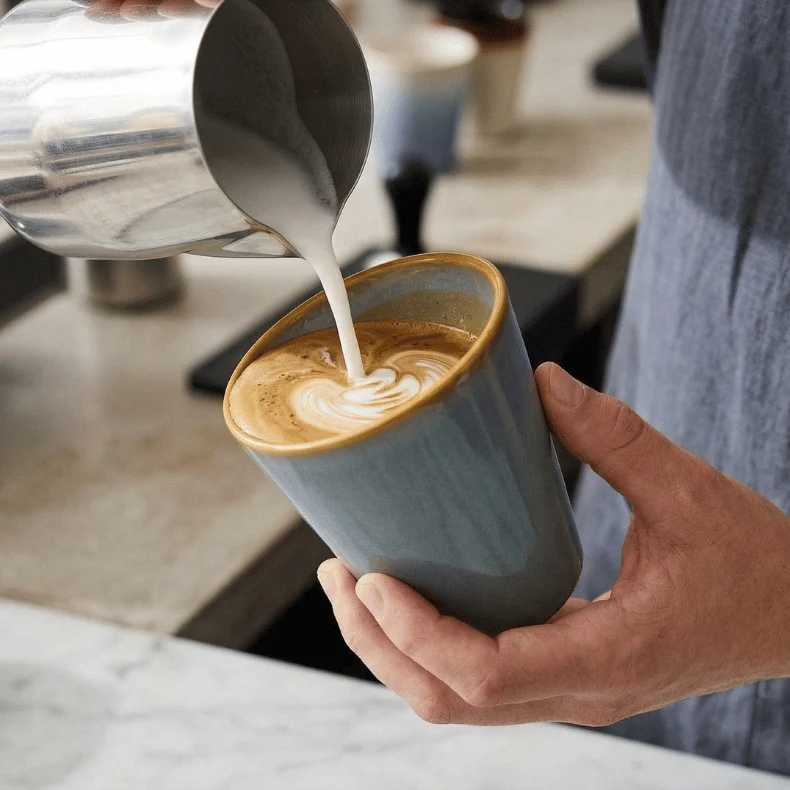 Studio Tavola Cappuccinokopjes - Koffiebekers - Storm - 310 ml - 6 stuks