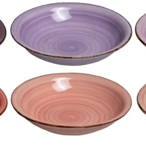 Studio Tavola Diepe Borden / Pastaborden Mykonos ø 21 cm - 6 stuks
