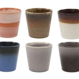 Studio Tavola Koffiekopjes - Senseo Kopjes - Earth - 200 ml - 6 stuks