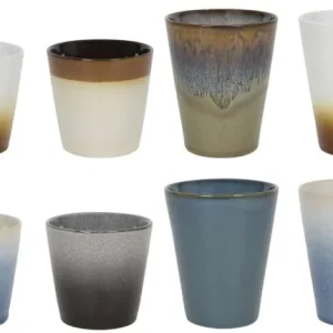 Studio Tavola Koffieset - Koffiekopjes & Cappuccinokopjes - Storm - 12 stuks