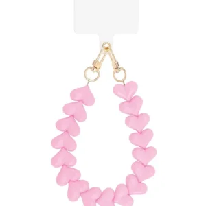 Gsm-koord roze hartjes Sunset Fashion