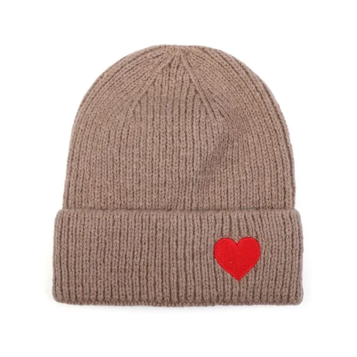 Muts hartje bruin Sunset Fashion