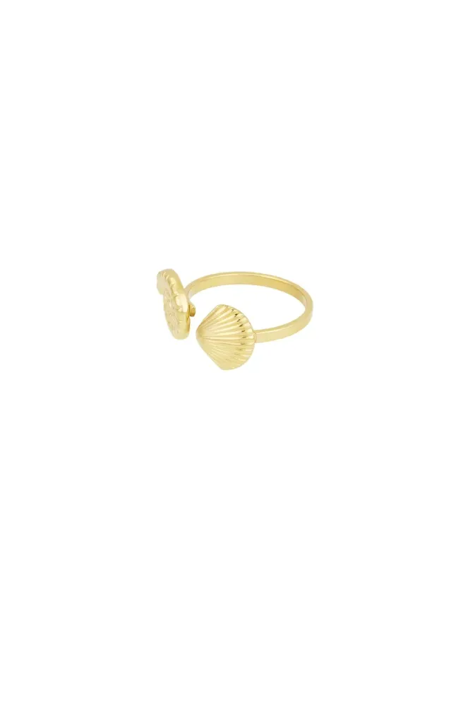 Ring Beach Vibe goud Sunset Fashion