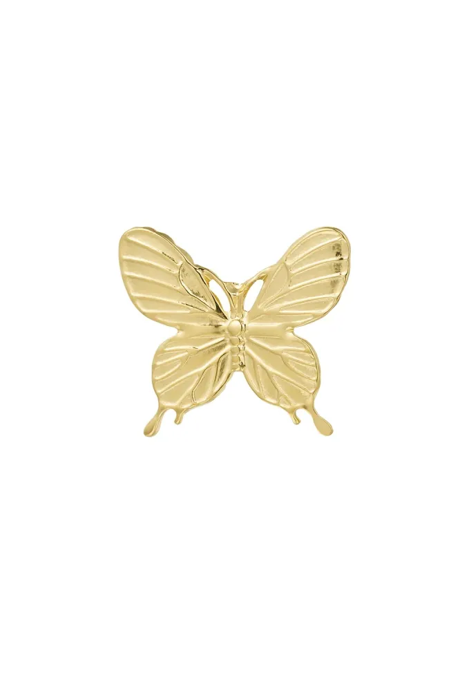 Ring Butterfly goud Sunset Fashion