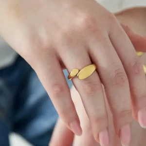 Ring Simple goud Sunset Fashion