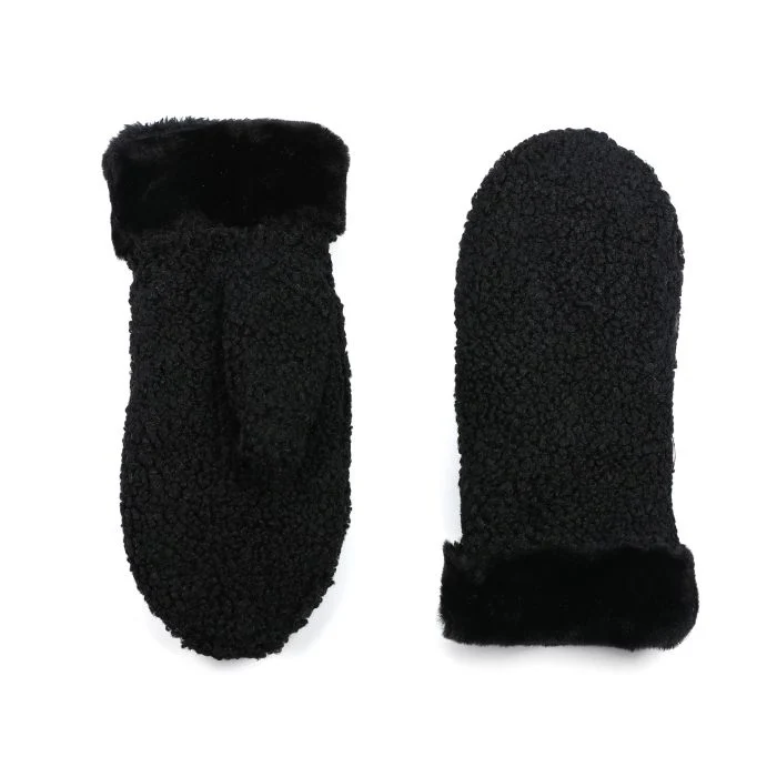 Teddy wanten zwart Sunset Fashion