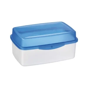 Sunware Club Cuisine voorraaddoos 5,5 liter transparant/blauw 29x18.5x13.5cm