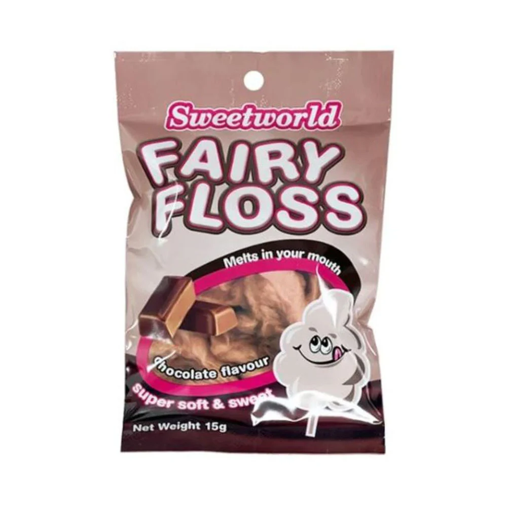 Sweetworld Fairy Floss Chocolate (18x15G)