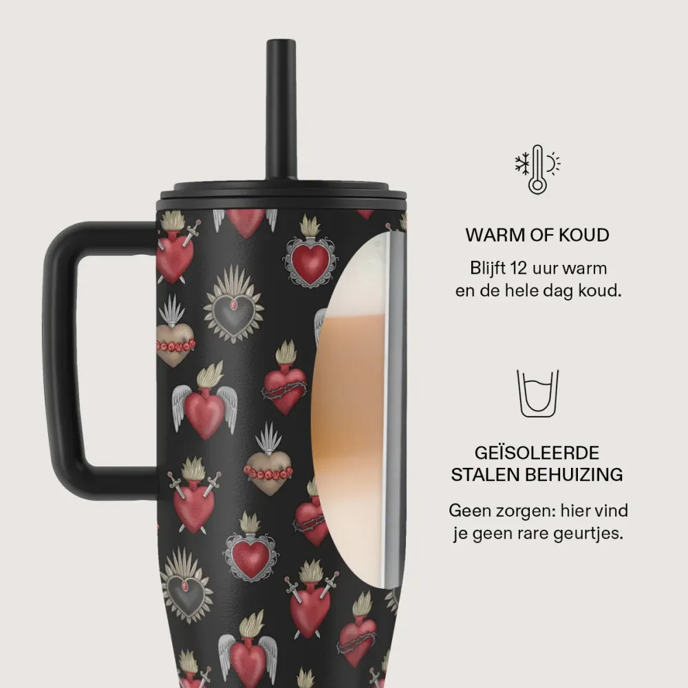 Sworn Hearts - All Day Leakproof Tumbler
