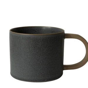Table Joy Jaakko Mugs Donkergrijs (Bruin oor) Grijs Aardewerk
