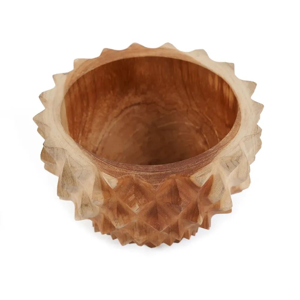 De Teak Root Durian Kom - S