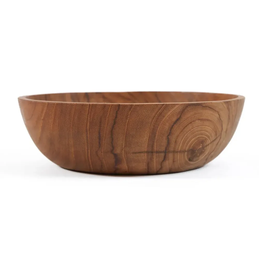 De Teak Root Snack Kom - M