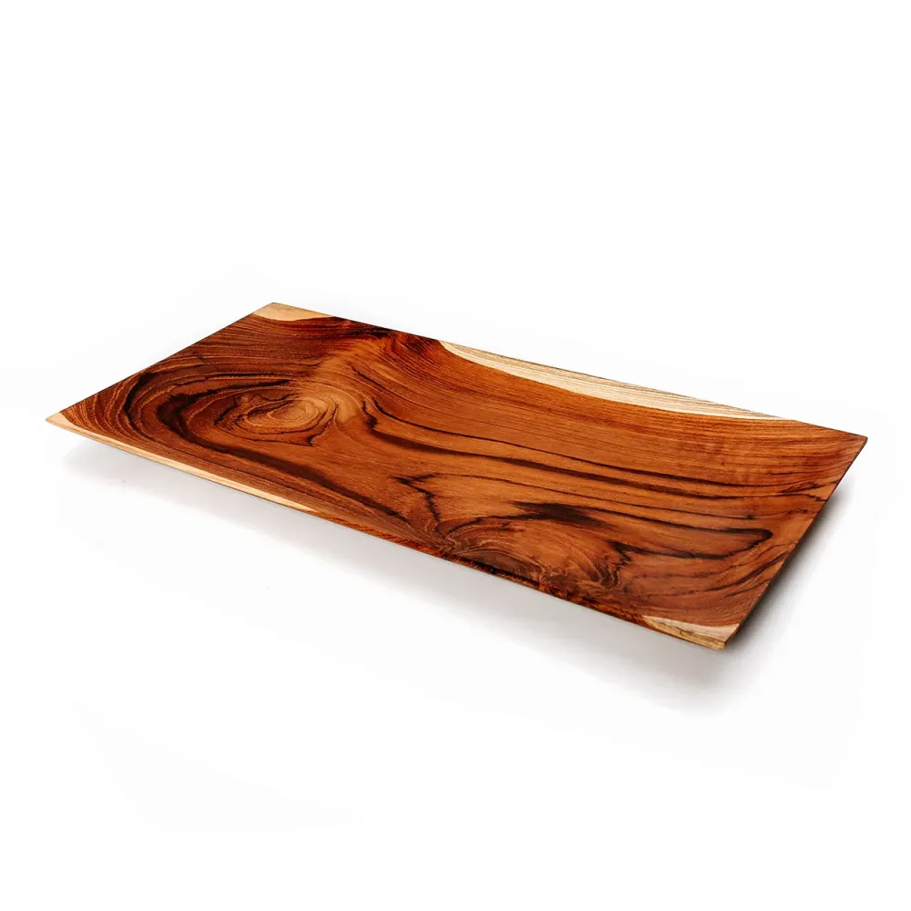 De Teak Root Sushi Bord - L