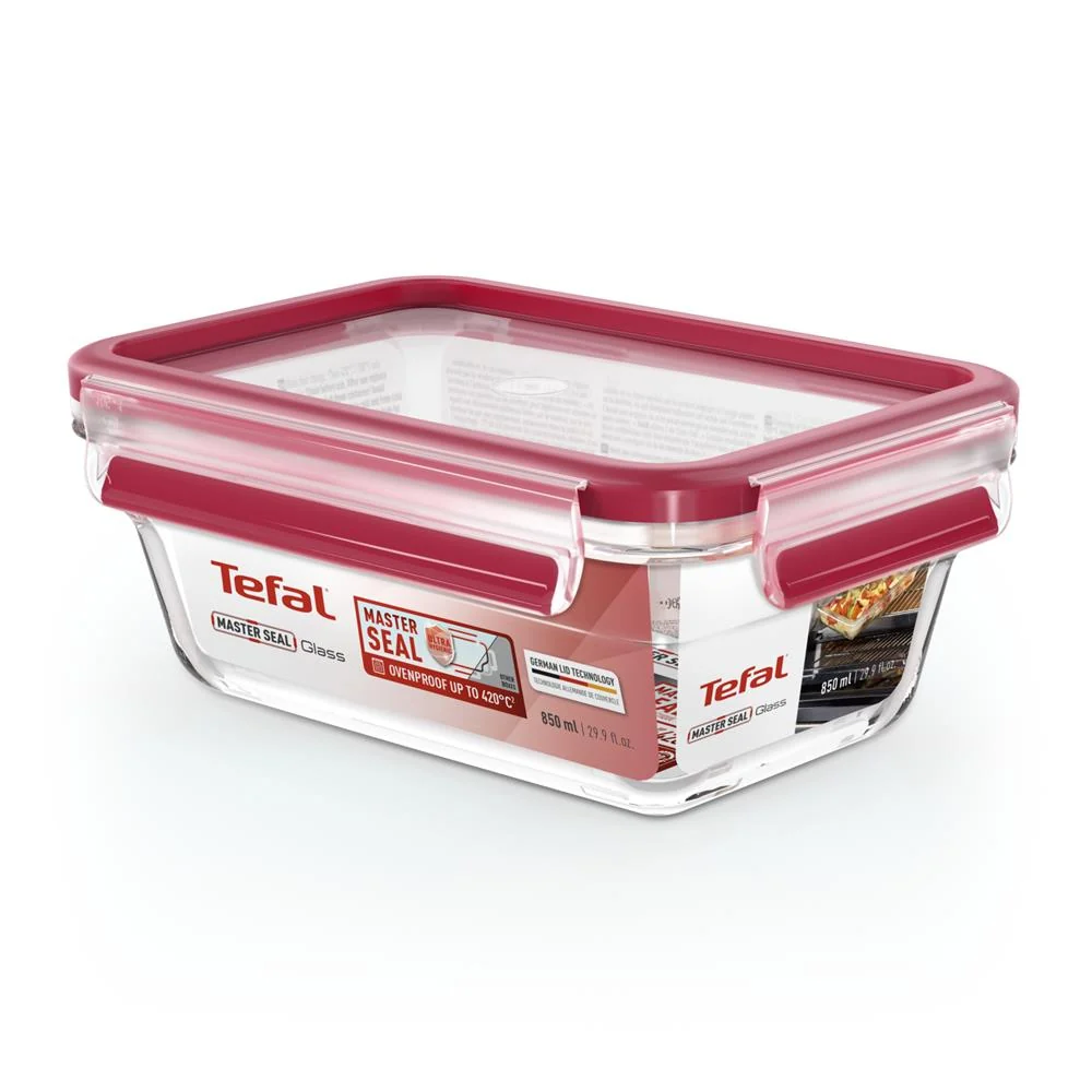 Tefal MasterSeal Glass 850 ml rechthoekig