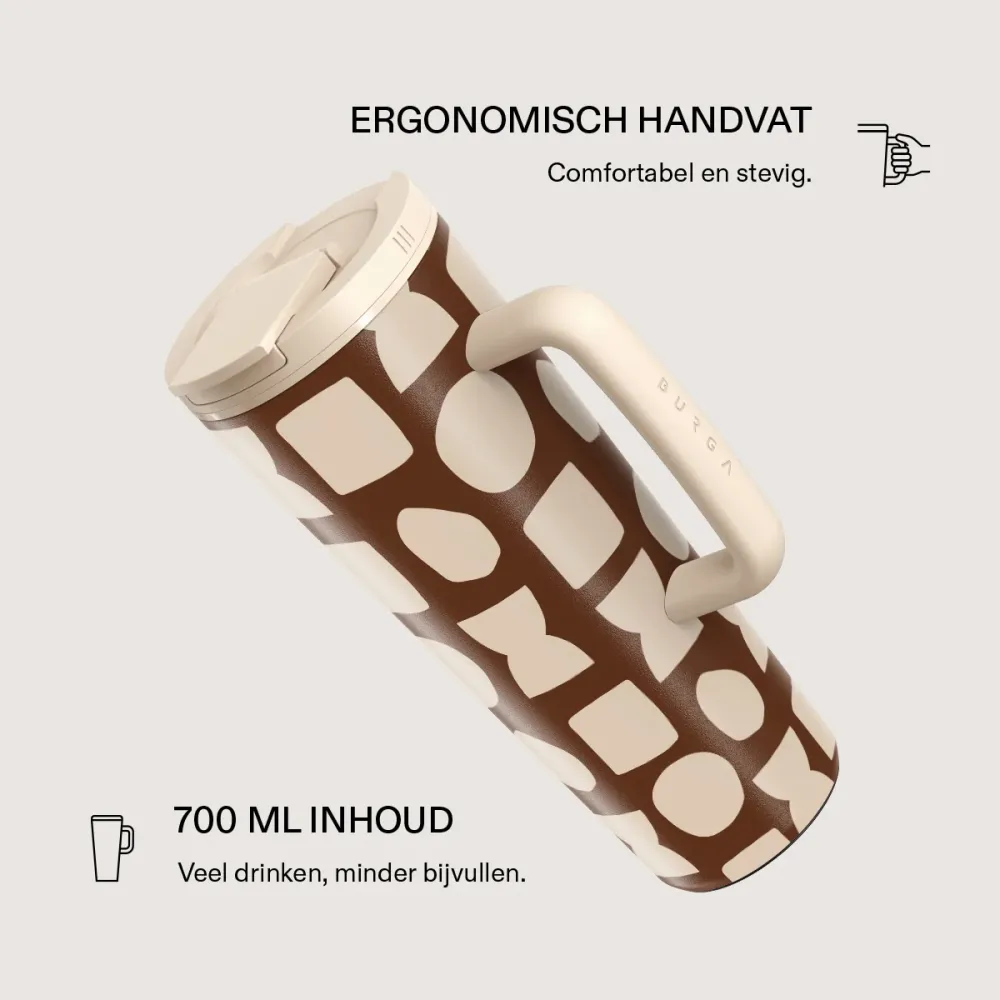 Terracotta - EasyGrip reisbeker