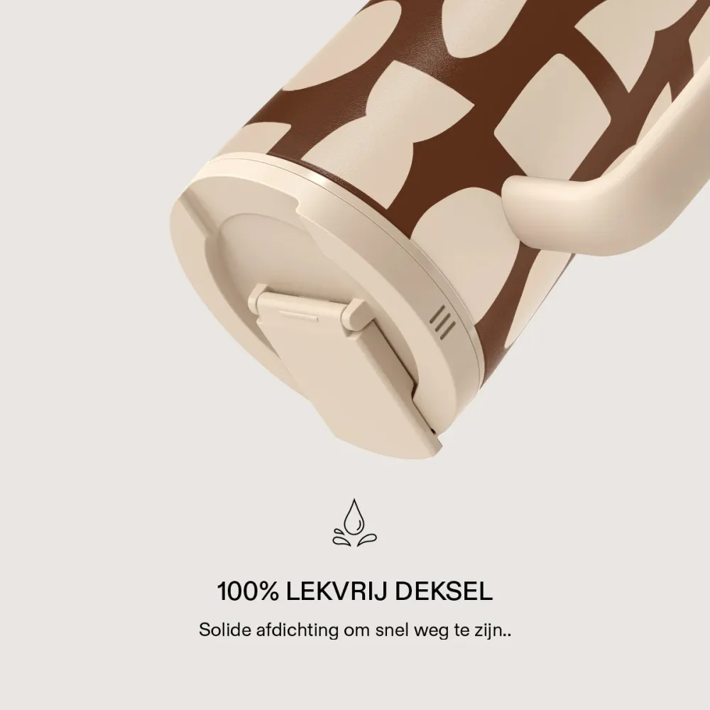 Terracotta - EasyGrip reisbeker
