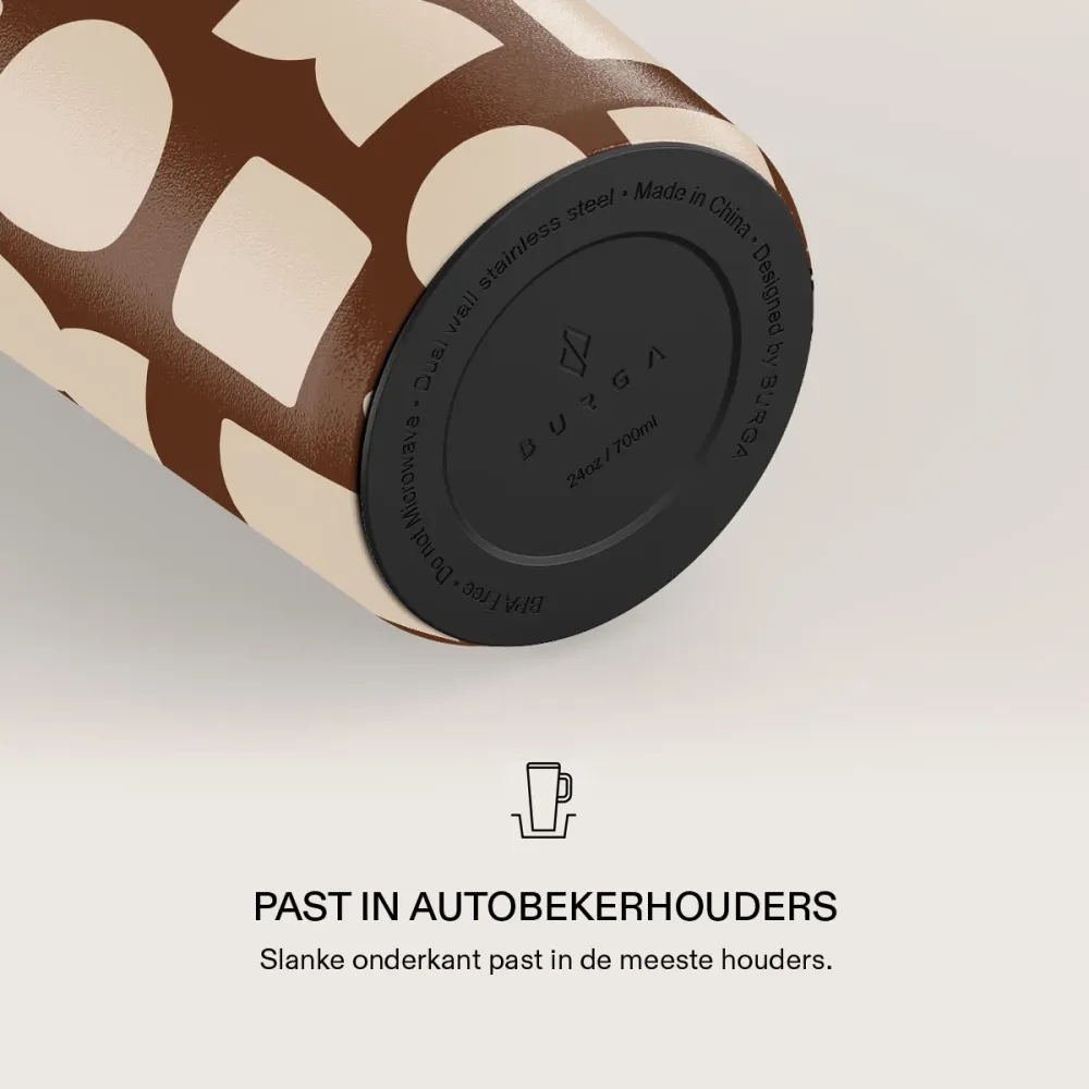 Terracotta - EasyGrip reisbeker
