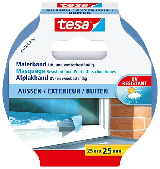 TESA AFPLAKBAND PRECIES OUTDOOR 25X25