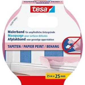 TESA AFPLAKBAND PRECIES SENSITIVE ROZE 25X25