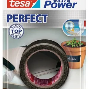 TESA EXTRA POWER PERFECT 2,75X38 ZWART WIT