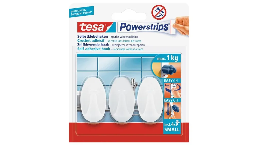 Tesa powerstrips Haken Small Ovaal