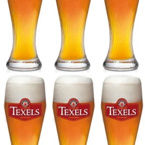 Texels Bierglazen Skuumkoppe - 500 ml - 6 stuks