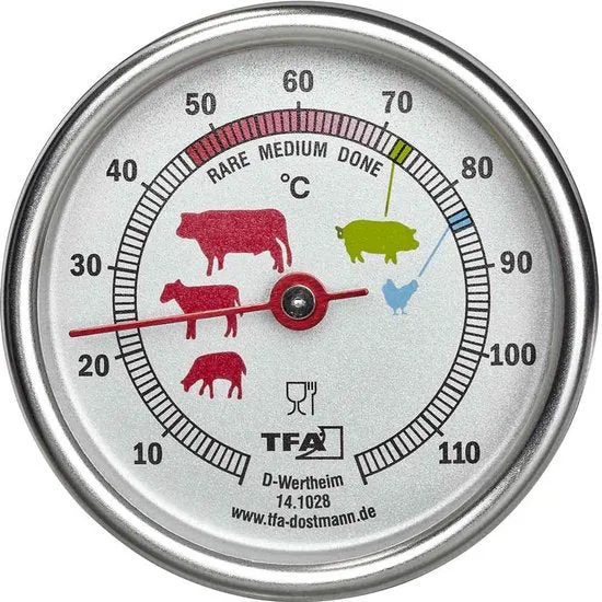 TFA Kernthermometer analoog vlees