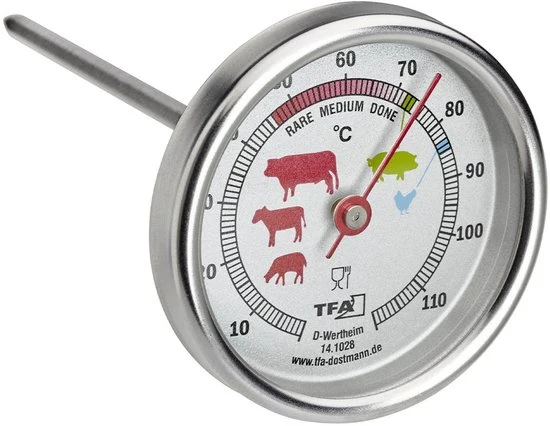 TFA Kernthermometer analoog vlees