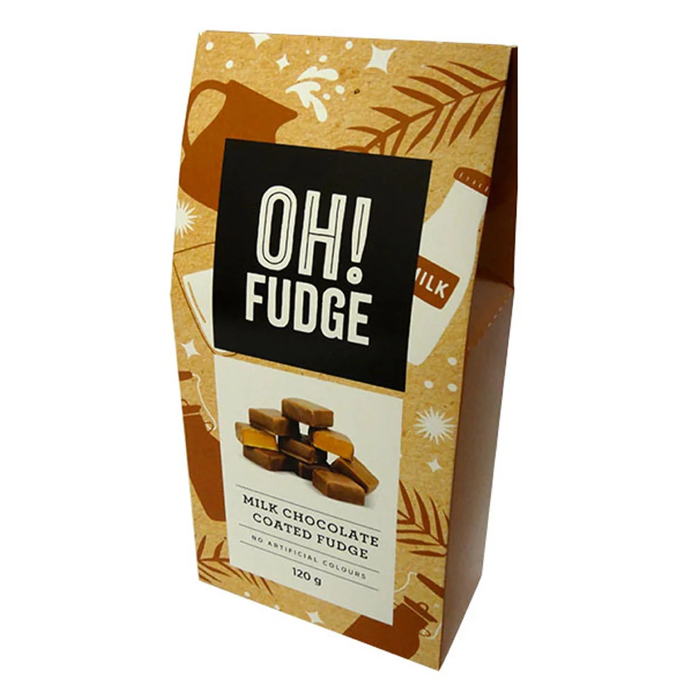 Oh! Fudge Milk Chocolate Coated Fudge 120G (Box) The Professors