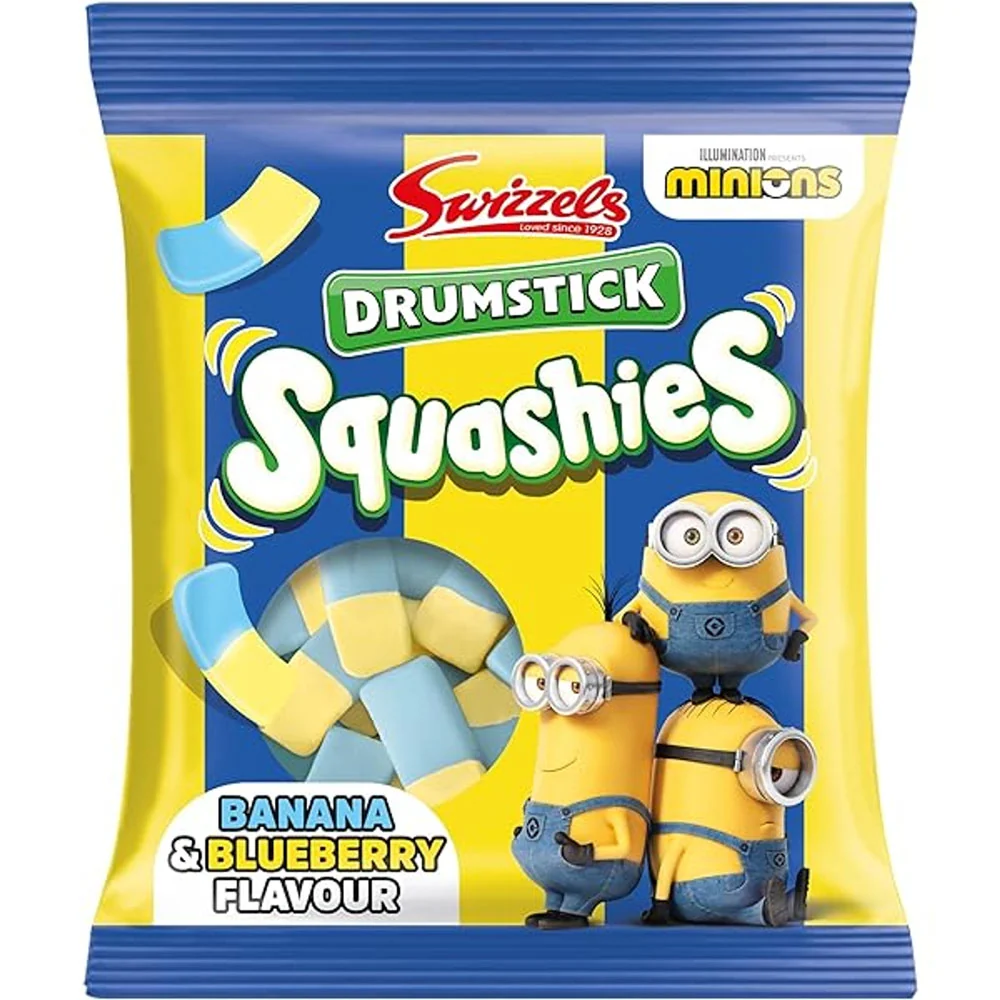 Swizzels Drumstick Squashies Minions (10x140G) The Professors