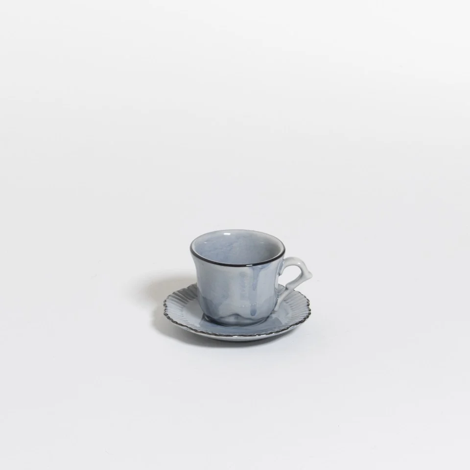Table Attic Espresso Kop en Schotel 45 ml Cornflower