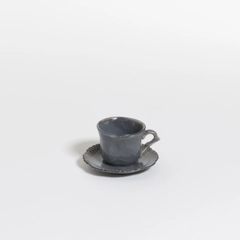 Table Attic Espresso Kop en Schotel 45 ml Poppy Seed