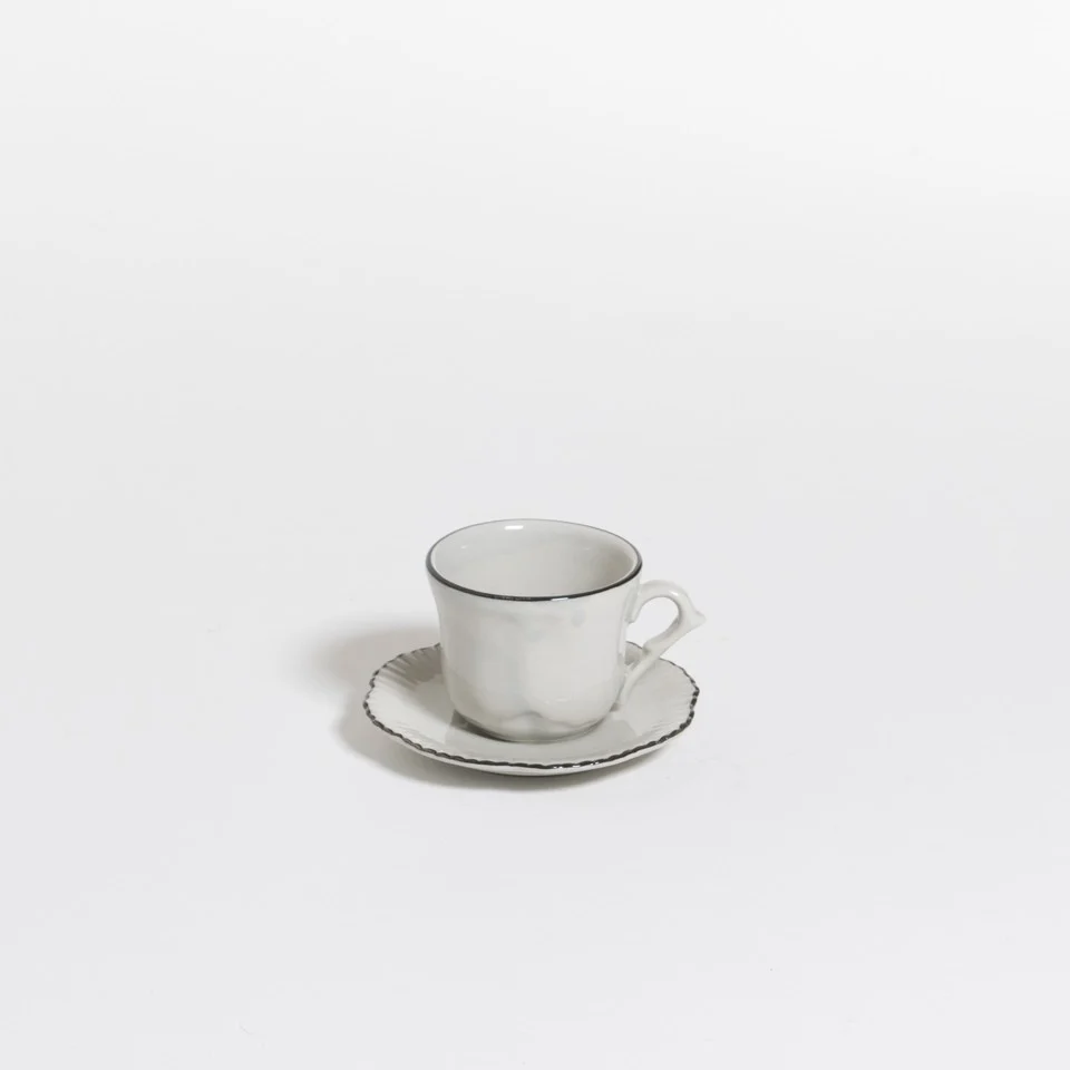 Table Attic Espresso Kop en Schotel 45 ml Sea Salt