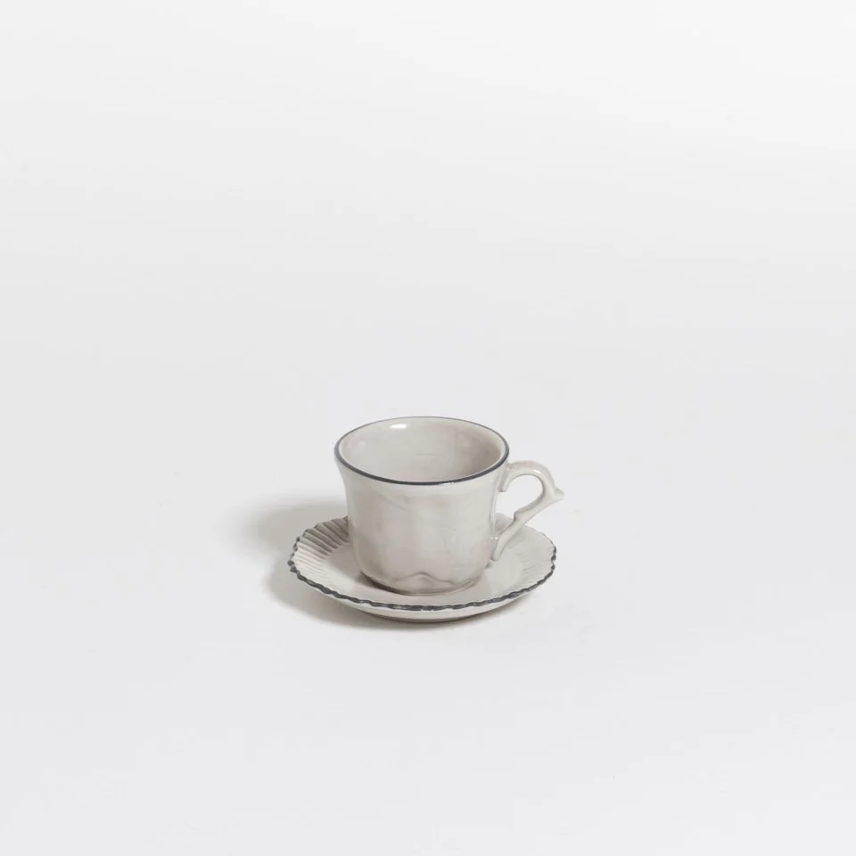 Table Attic Espresso Kop en Schotel 45 ml Seabass