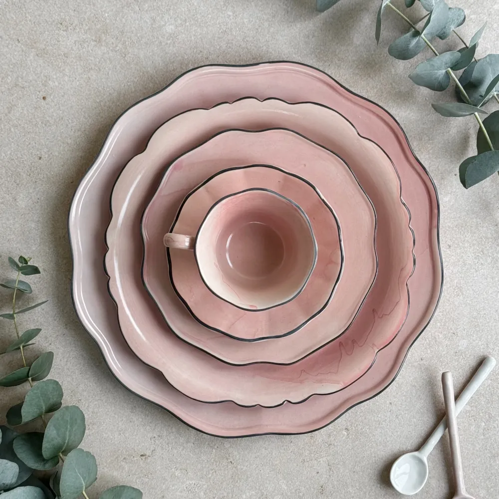 Table Attic Gebaksbord 19 cm Rosé